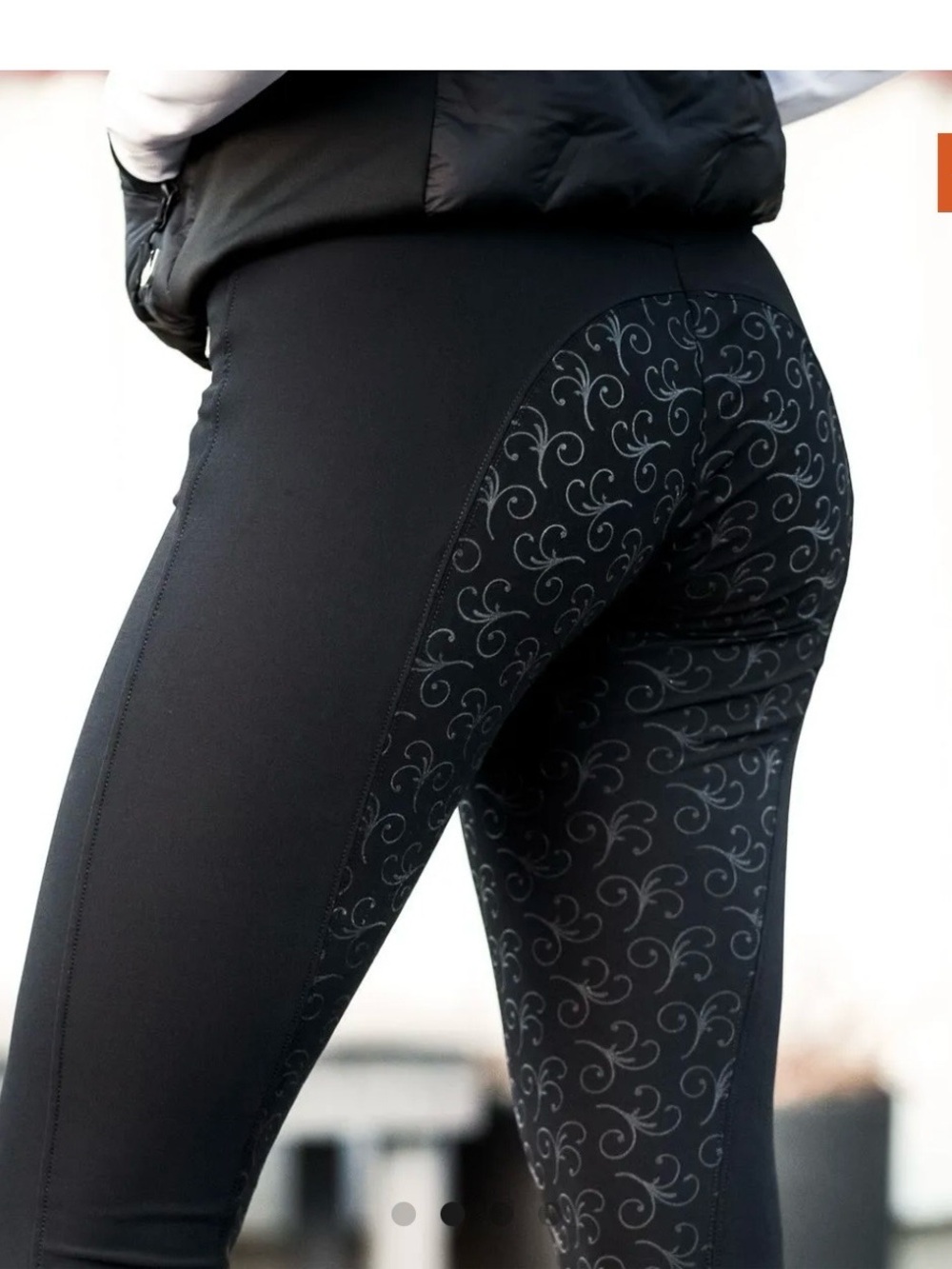 Horze black Angelina FS breeches